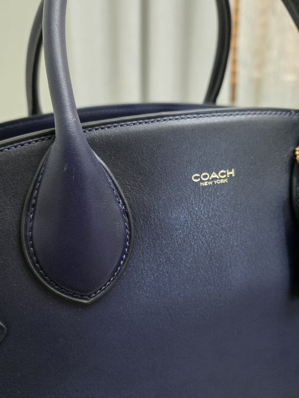 COACH Empire 40 in Dark Navy - Picture 5 of 11